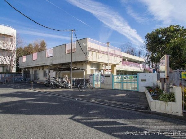 上水南保育園(保育目標　子どもが 「いま」 をもっともよく生き、遊びや生活を通して、充実感を味わい、生きる力の基礎を培う。)