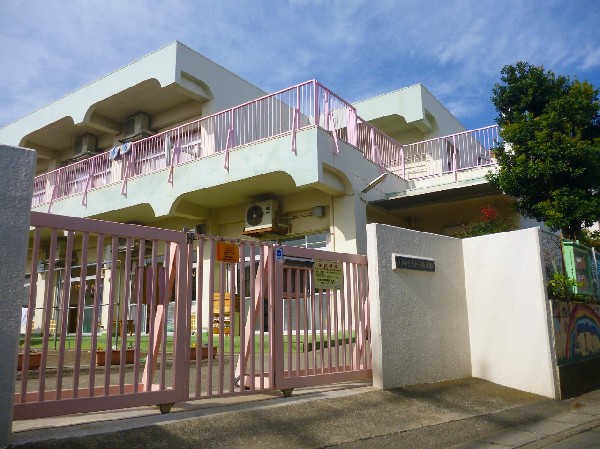 西有馬おひさま保育園　(豊かな自然に囲まれ、園舎・園庭から子供たちの元気な声が聞こえてきます。できることが増えていく、お子様の成長が楽しみです。)