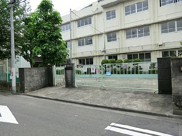 向小学校(創立16年。学校教育目標「1.すすんで学ぶ子　2.思いやりの心をもつ子　3.健やかに育つ子」)