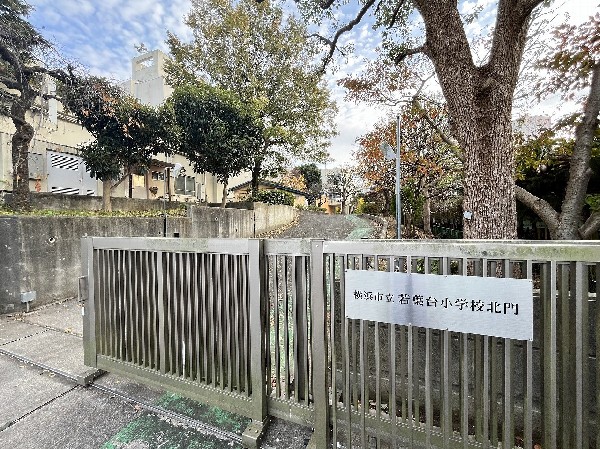 若葉台小学校(お子様が一日の中でも長い時間を過ごす小学校。のびのびと過ごし、広い校庭で元気に駆け回ったり、どんどん成長していくお子様の姿が目に浮かびます。)