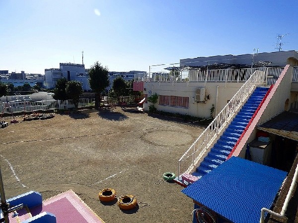 梶ヶ谷保育園(保育方針は、心も身体も健康な子ども、意欲的に遊べる子ども、情緒豊かな子ども)